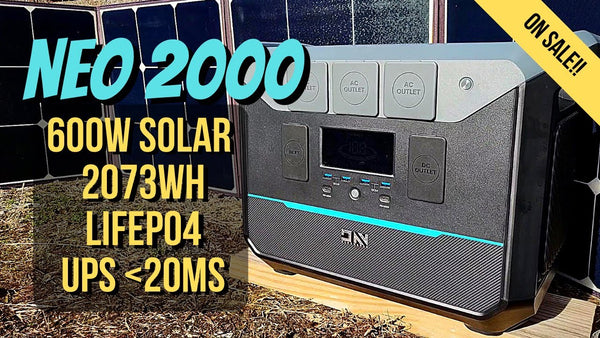 Exploring the DaranEner NEO 2000: A 2000W Powerhouse with a Unique UPS Feature