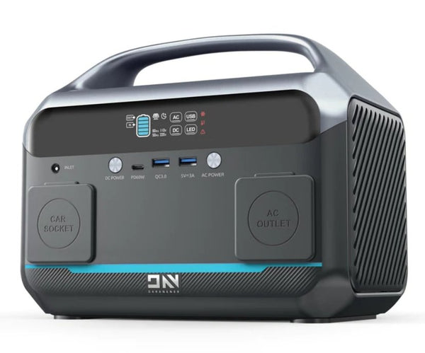Portable power station for charging and exploring the camping trips