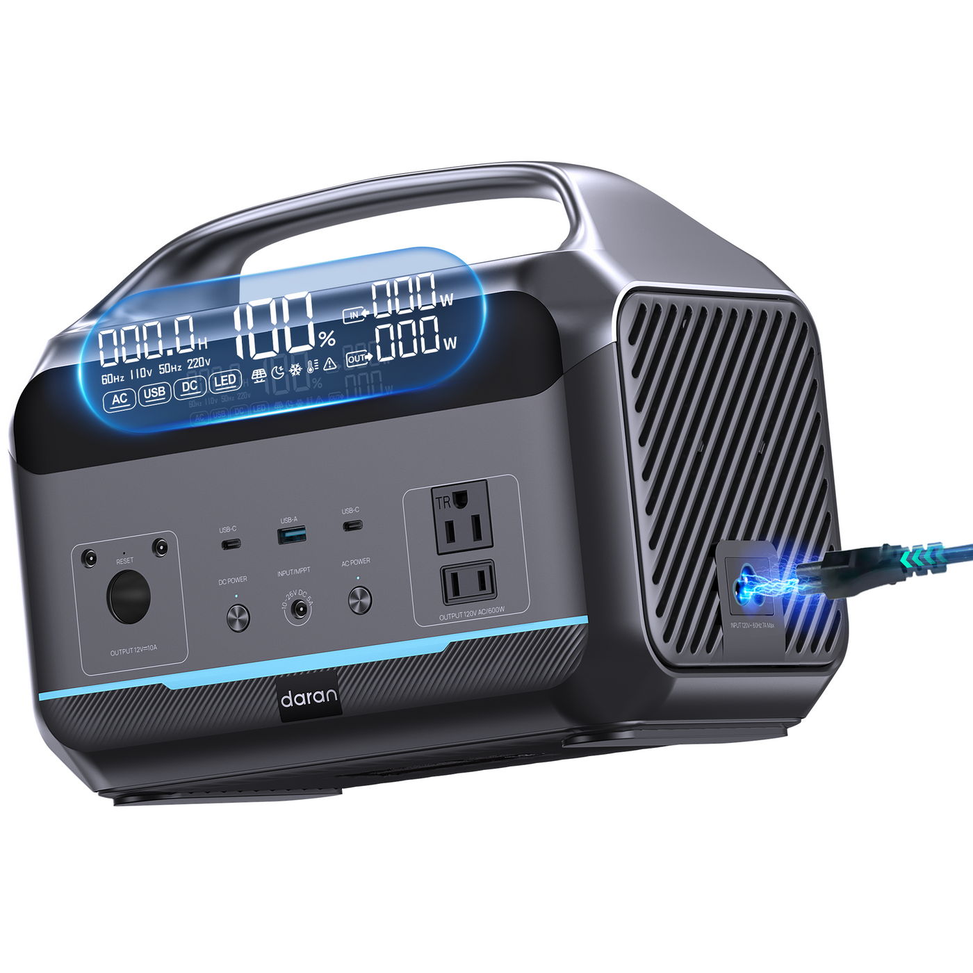 DaranEner NEOK Portable Power Station | 600W 288Wh