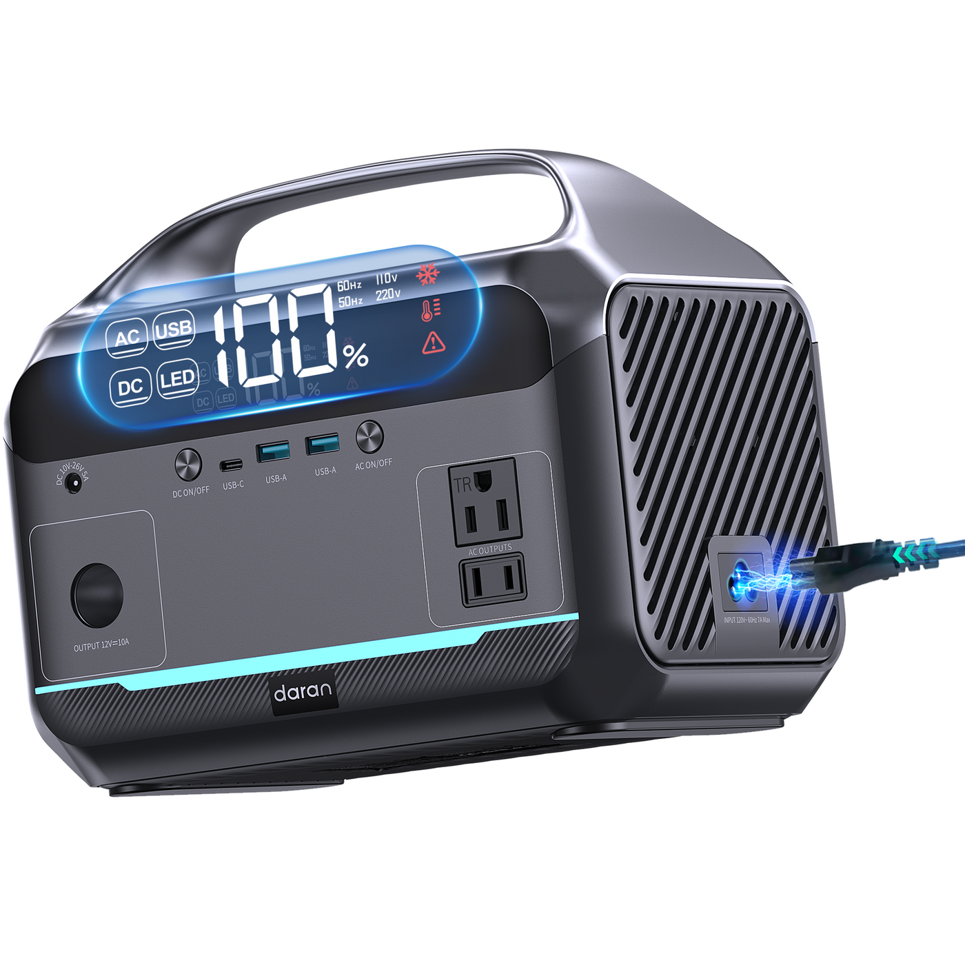 Daran NEOK2 Portable Power Station | 600W 288Wh