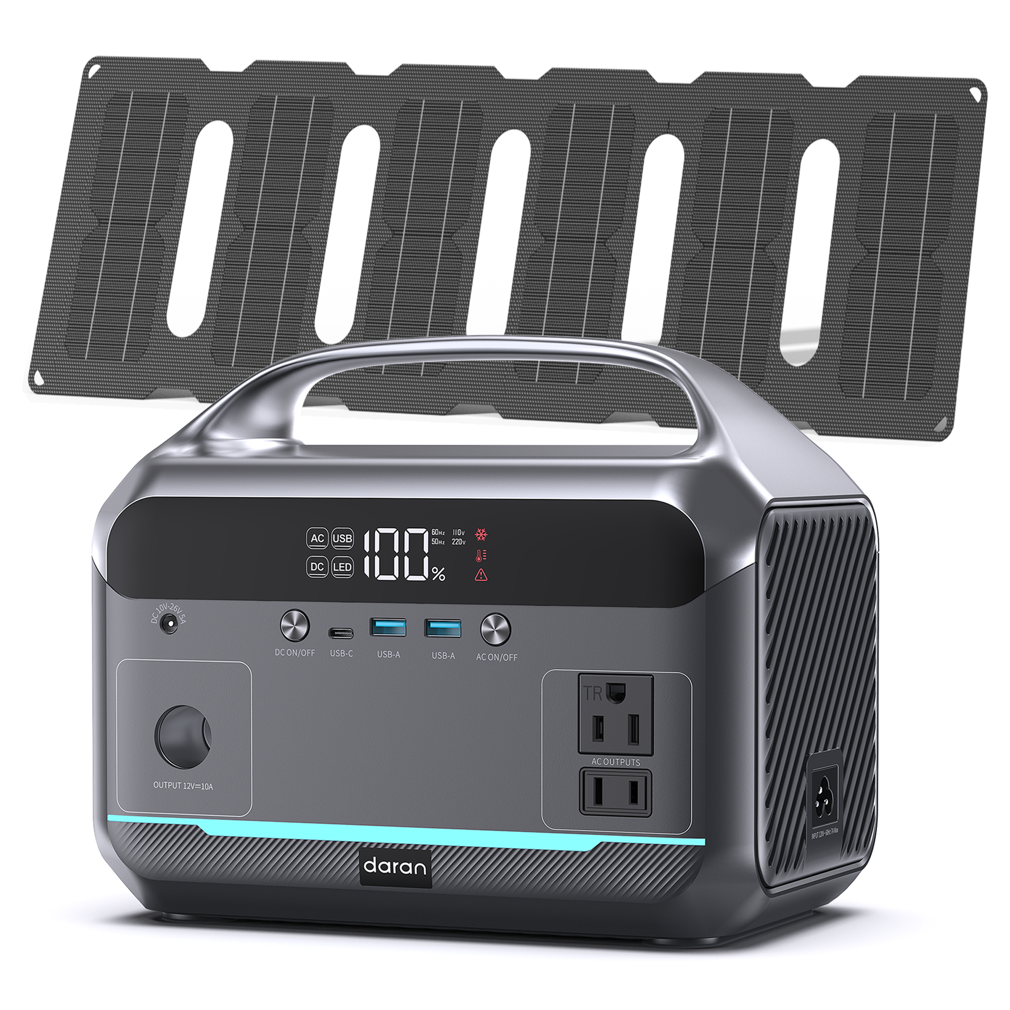 Daran NEO300L Portable Power Station | 350W 288Wh