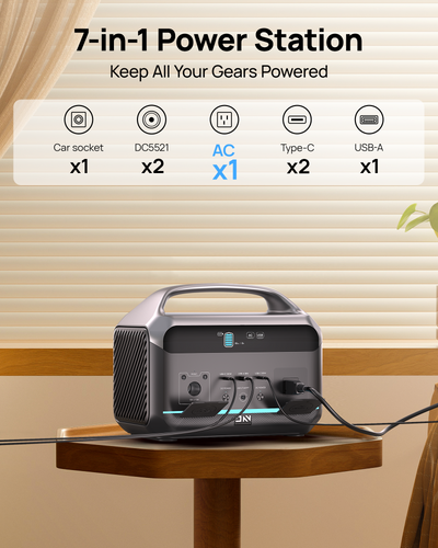 DaranEner NEO600 Portable Power Station | 600W (1200W Peak) 576Wh RE