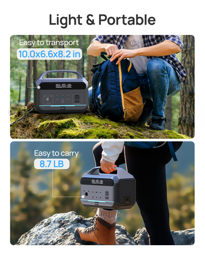 DaranEner NEOK Portable Power Station | 600W 288Wh