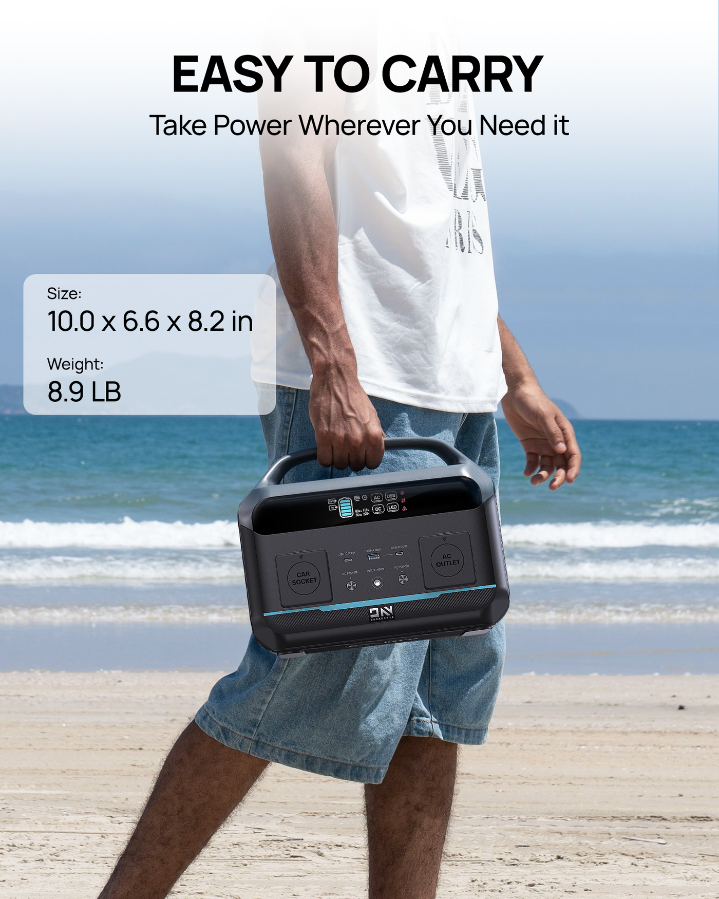 Refurbished 】DaranEner NEO600 Portable Power Station | 600W Refurbished 】DaranEner NEO600 Portable Power Station | 600W