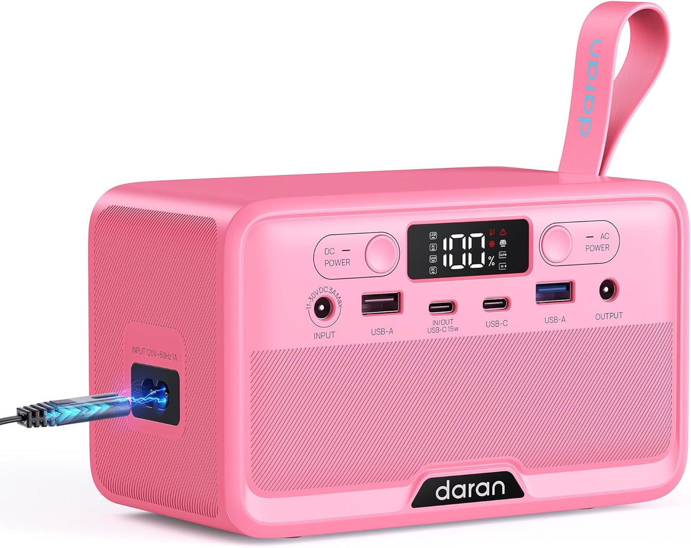 DaranEner R100 Portable Power Station | 100W 89.6Wh