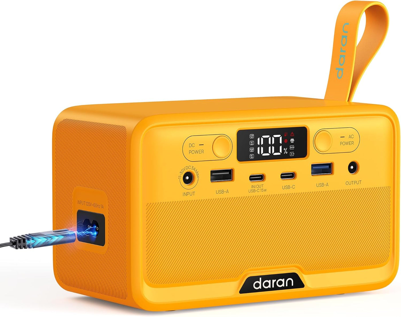 DaranEner R100 Portable Power Station | 100W 89.6Wh