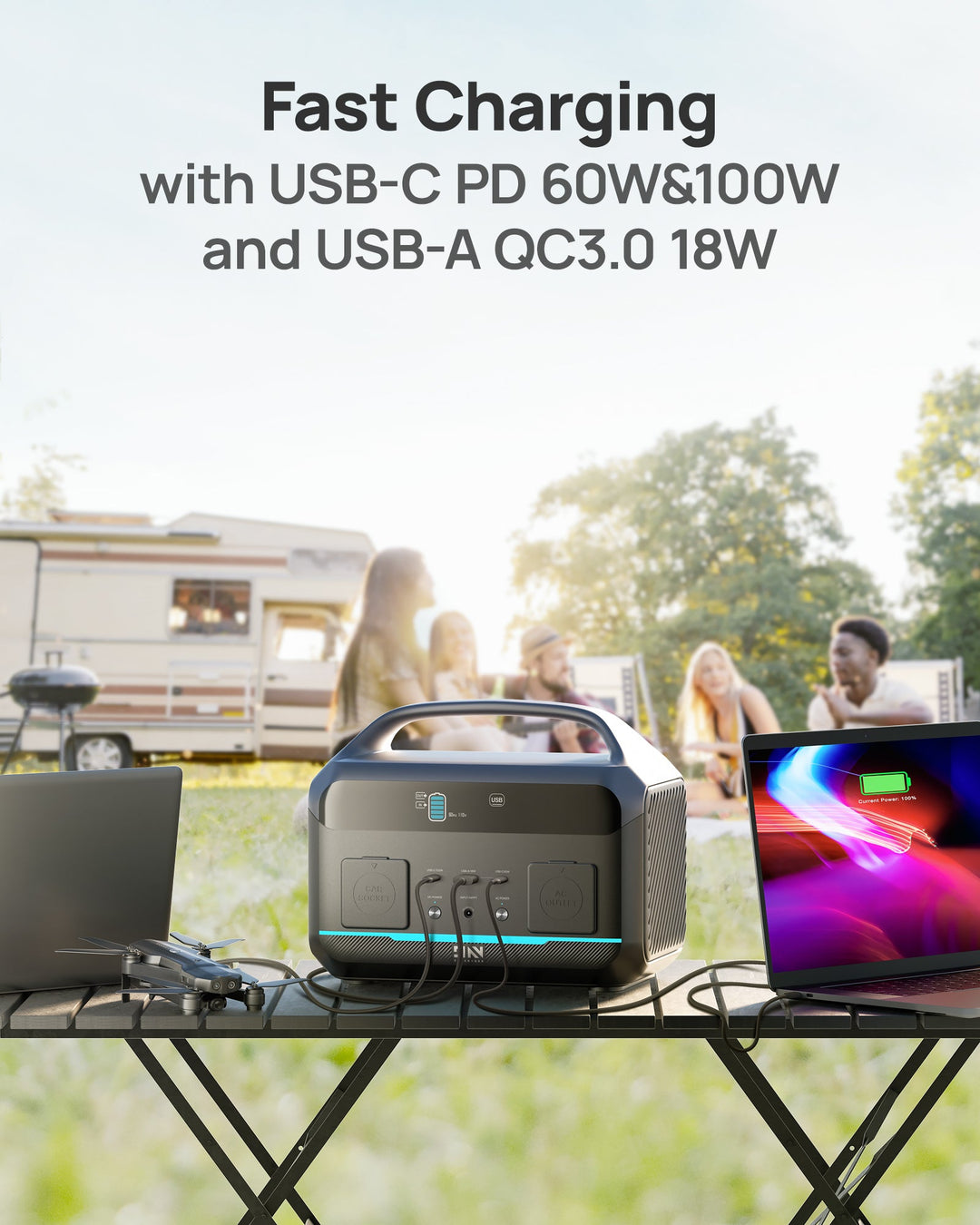Refurbished 】DaranEner NEO300 Pro Portable Power Station | 600W