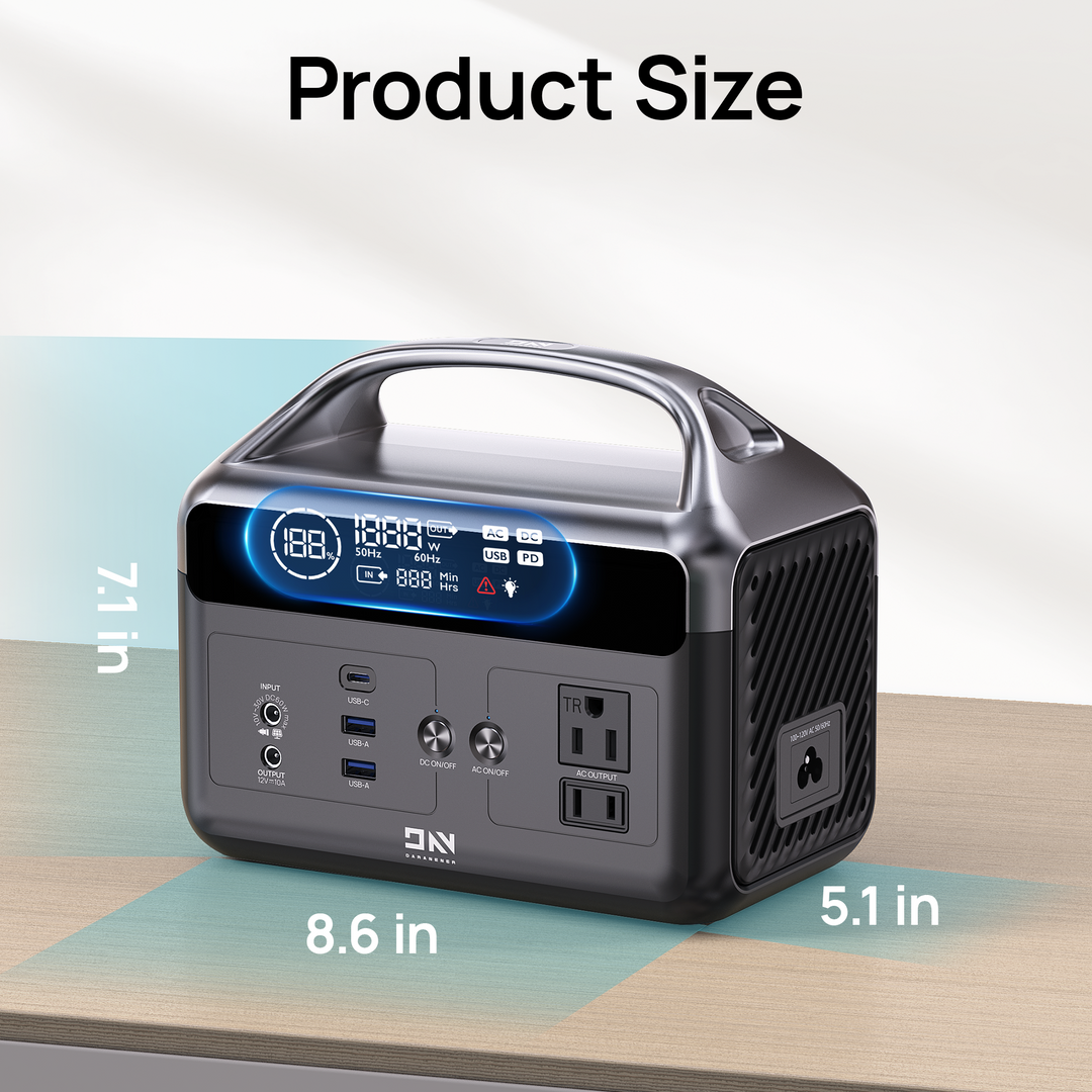 DaranEner NEOZ2 Portable Power Station | 300W 192Wh – DaranEner