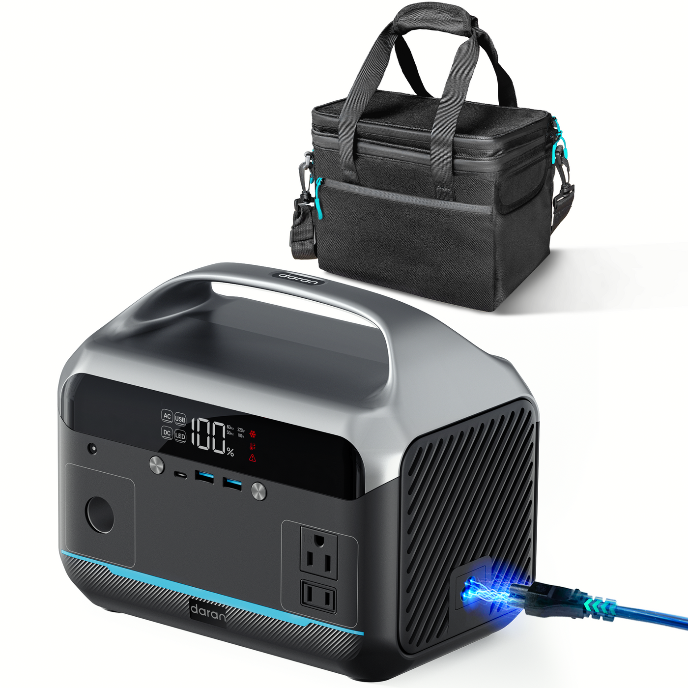 DaranEner NEO300L Portable Power Station | 350W 288Wh