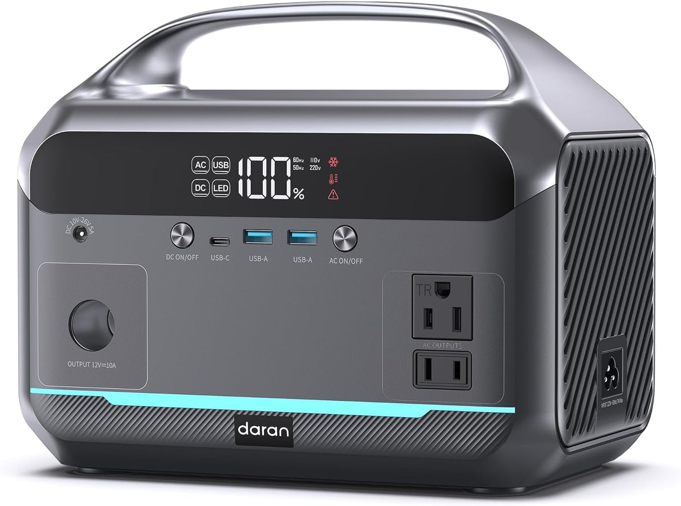 DaranEner NEO300L Portable Power Station | 350W 288Wh