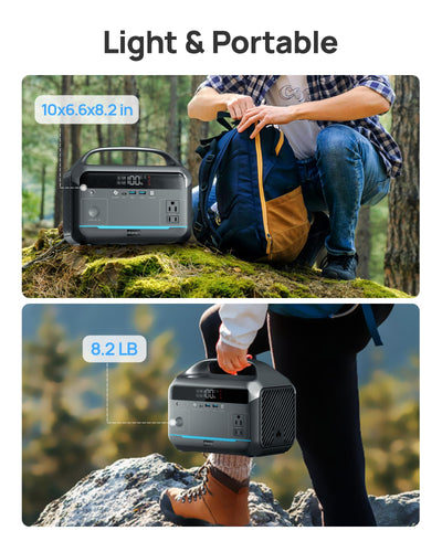 DaranEner NEO300L Portable Power Station | 350W 288Wh